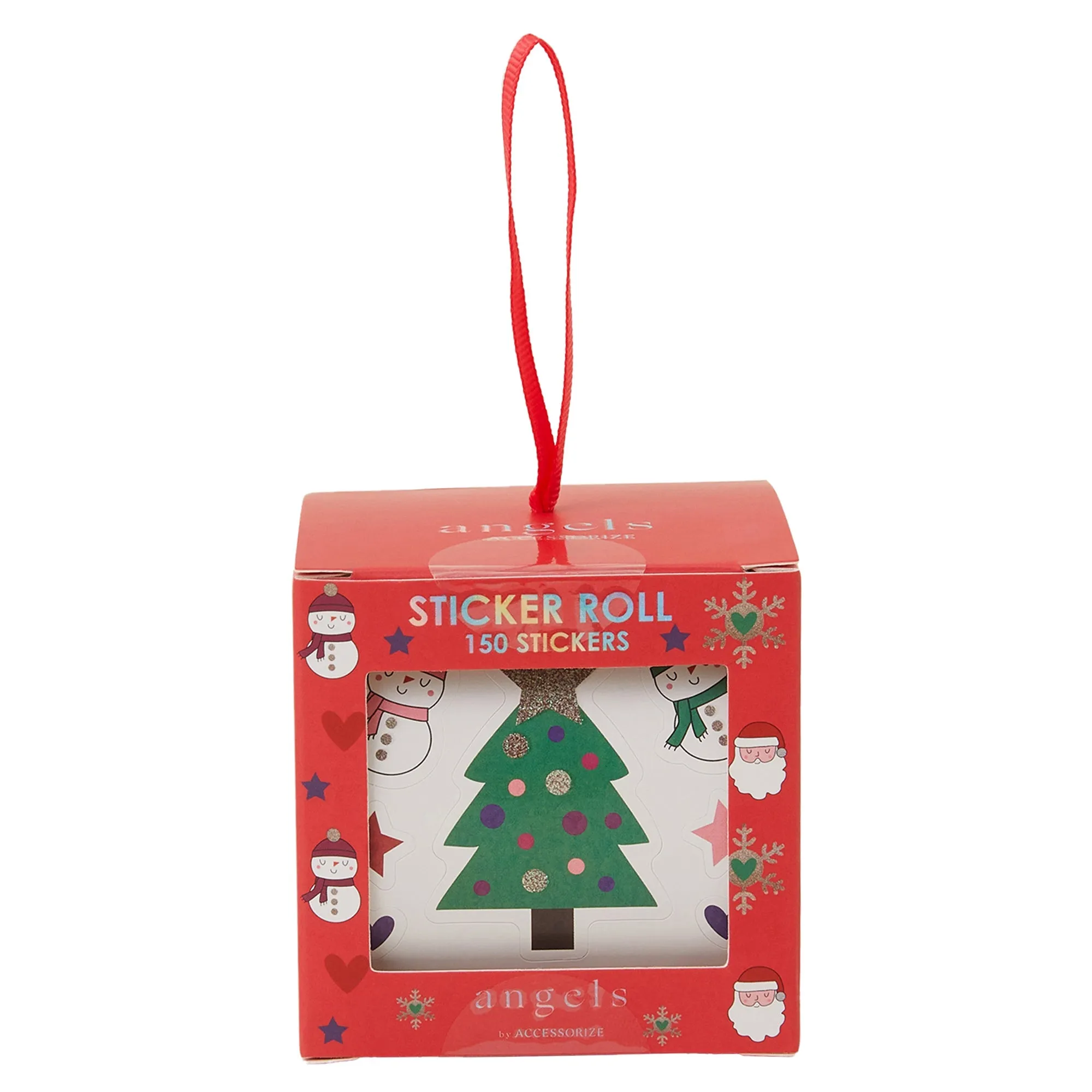 Accessorize London Girls Christmas Sticker Roll