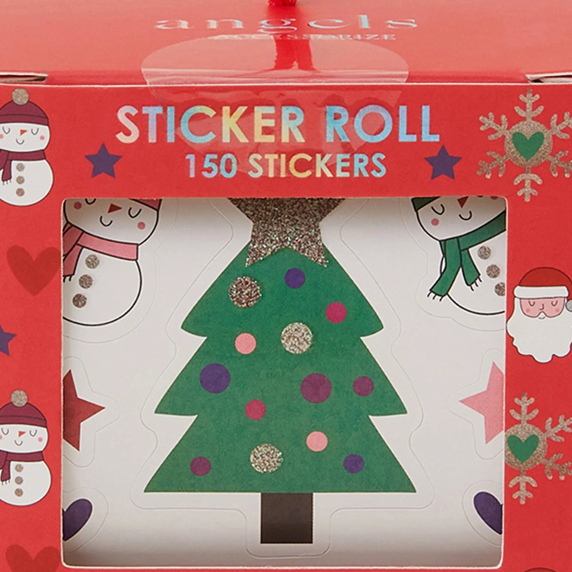 Accessorize London Girls Christmas Sticker Roll