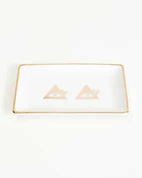 All Eyes on You Trinket Tray | Ceramic