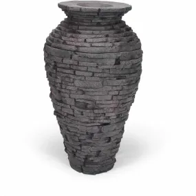 Aquascape Small Stacked Slate Urn