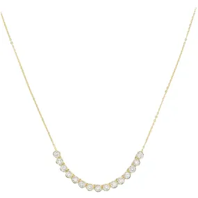 MELINDA MARIA | Baroness Tennis Chain Necklace