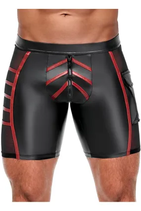 NEK Black and Red Shorts