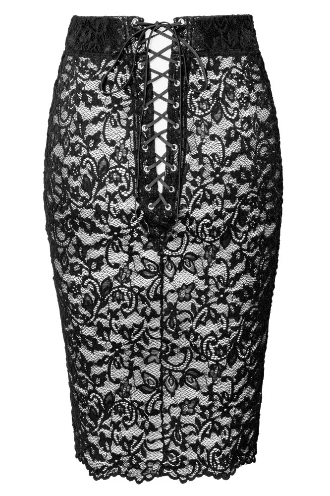 Noir Handmade Pencil Skirt