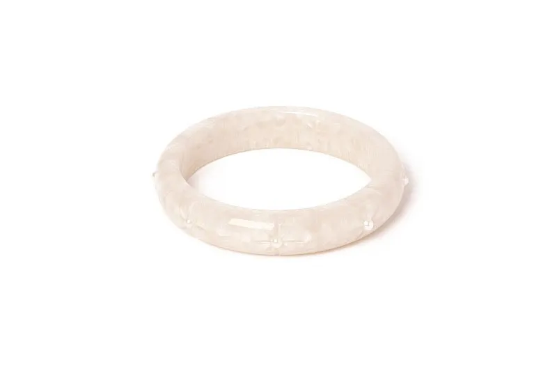 Splendette Frosted Pearls Bangle Midi