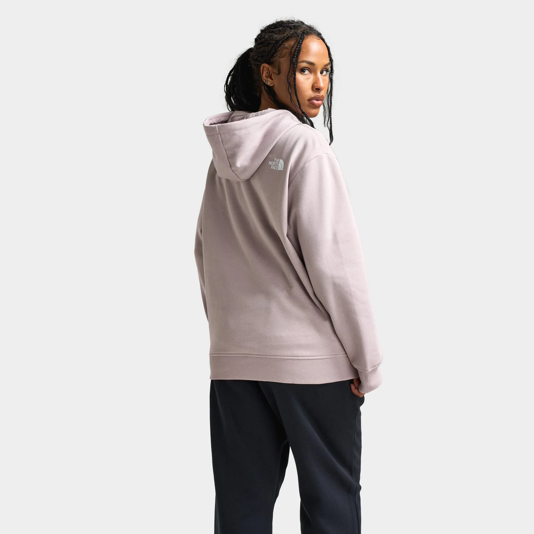 The North Face Women's Relaxed Graphic Hoodie / Moonstone Grey